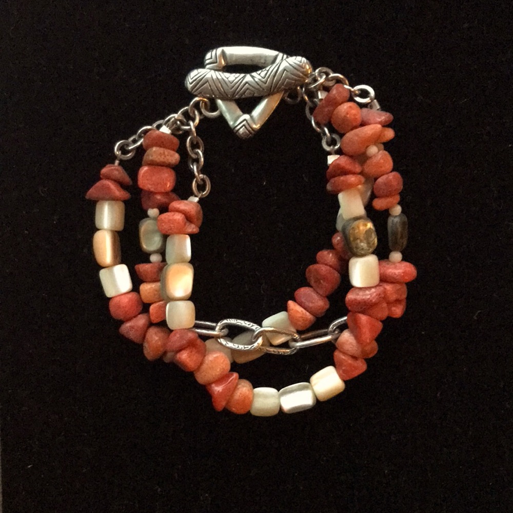 SILPADA Red Coral Bracelet
